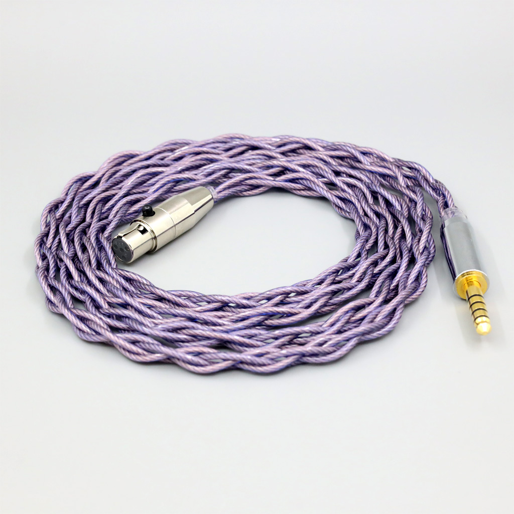 Type2 1.8mm 140 cores litz 7N OCC Headphone Cable For AKG K371BT Beyerdynamic DT177x GO Pioneer HDJ-X10