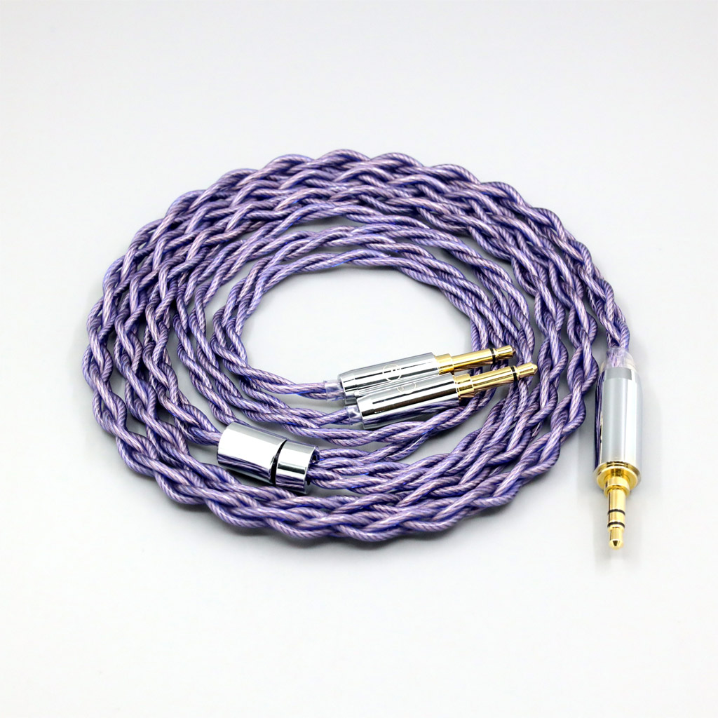 Type2 1.8mm 140 cores litz 7N OCC Headphone Cable For Hifiman Sundara Ananda HE1000se HE6se DEVA he400se Arya He-35