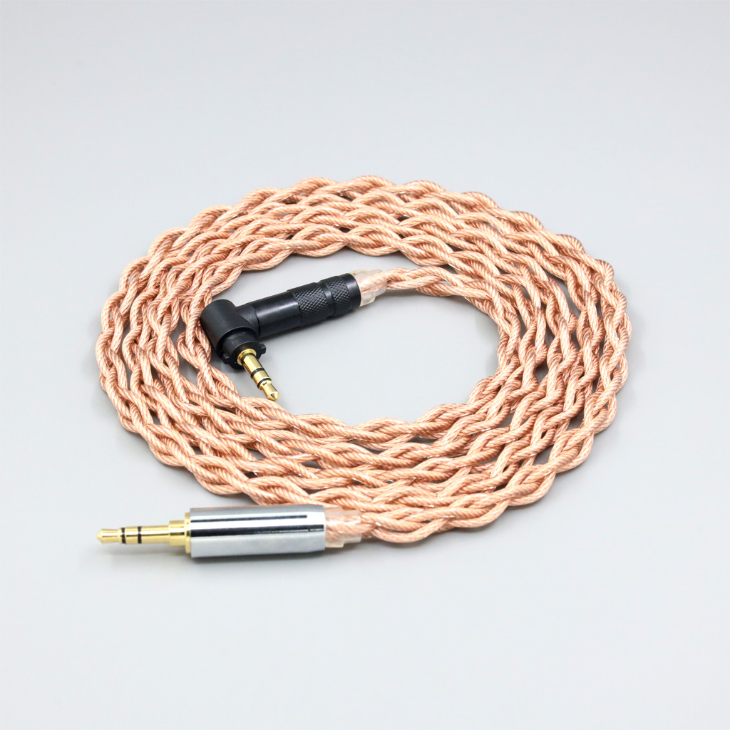 Graphene 7N OCC Shielding Coaxial Mixed Earphone Cable For Fostex T50RP Mk3 T40RP Mk2 T20RP Mk2 Dekoni Audio Headphone