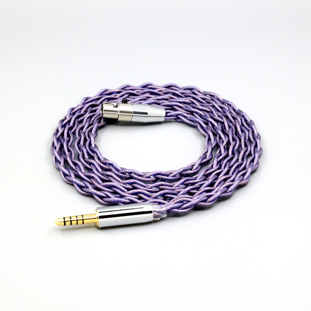 Type2 1.8mm 140 cores litz 7N OCC Headphone Cable For AKG K371BT Beyerdynamic DT177x GO Pioneer HDJ-X10