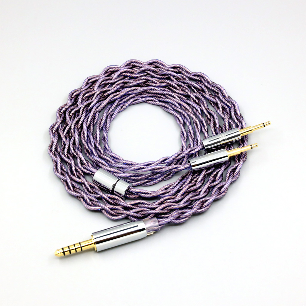 Type2 1.8mm 140 cores litz 7N OCC Headphone Earphone Cable For Sennheiser HD477 HD497 HD212 PRO EH250 EH350