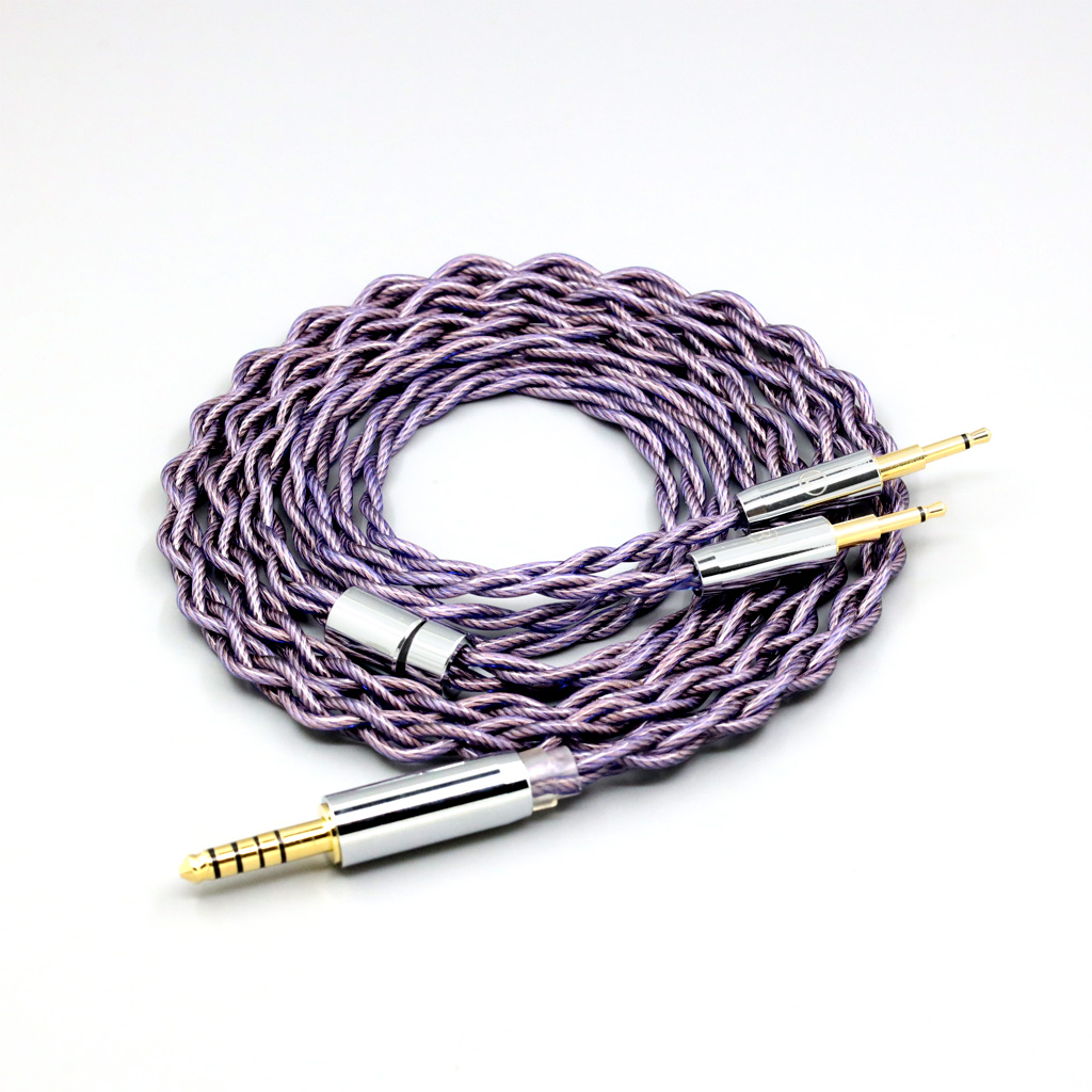 Type2 1.8mm 140 cores litz 7N OCC Headphone Earphone Cable For Sennheiser HD477 HD497 HD212 PRO EH250 EH350