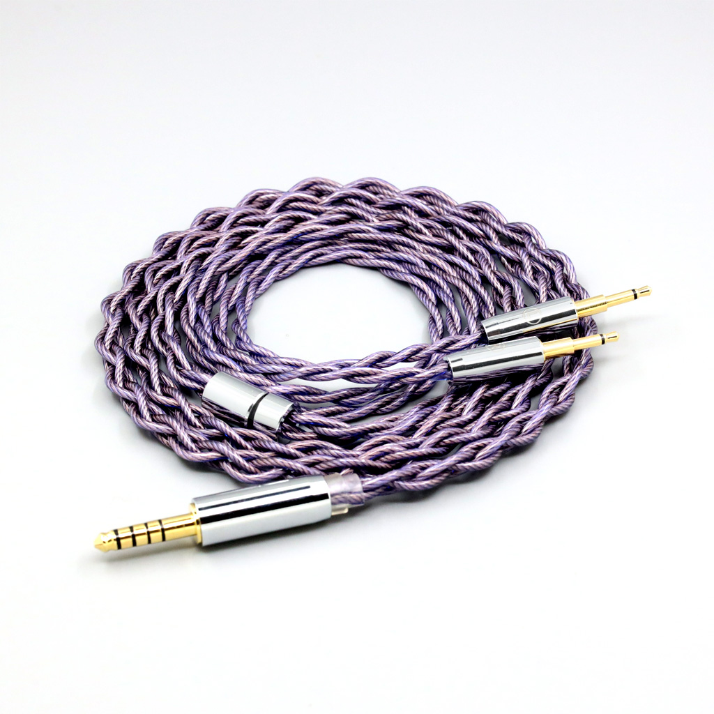 Type2 1.8mm 140 cores litz 7N OCC Headphone Earphone Cable For Sennheiser HD477 HD497 HD212 PRO EH250 EH350