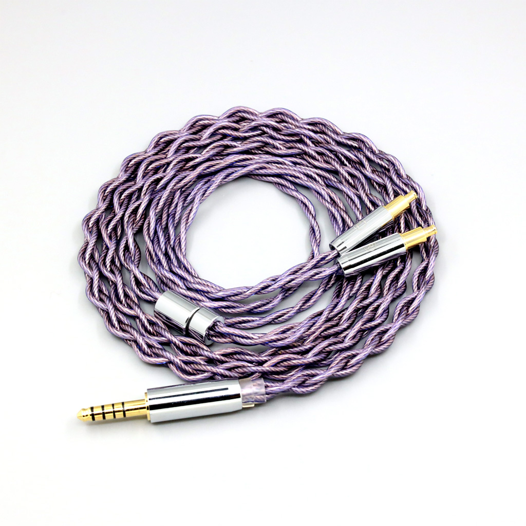 Type2 1.8mm 140 cores litz 7N OCC Earphone Cable For Audio Technica ATH-ADX5000 MSR7b 770H 990H A2DC