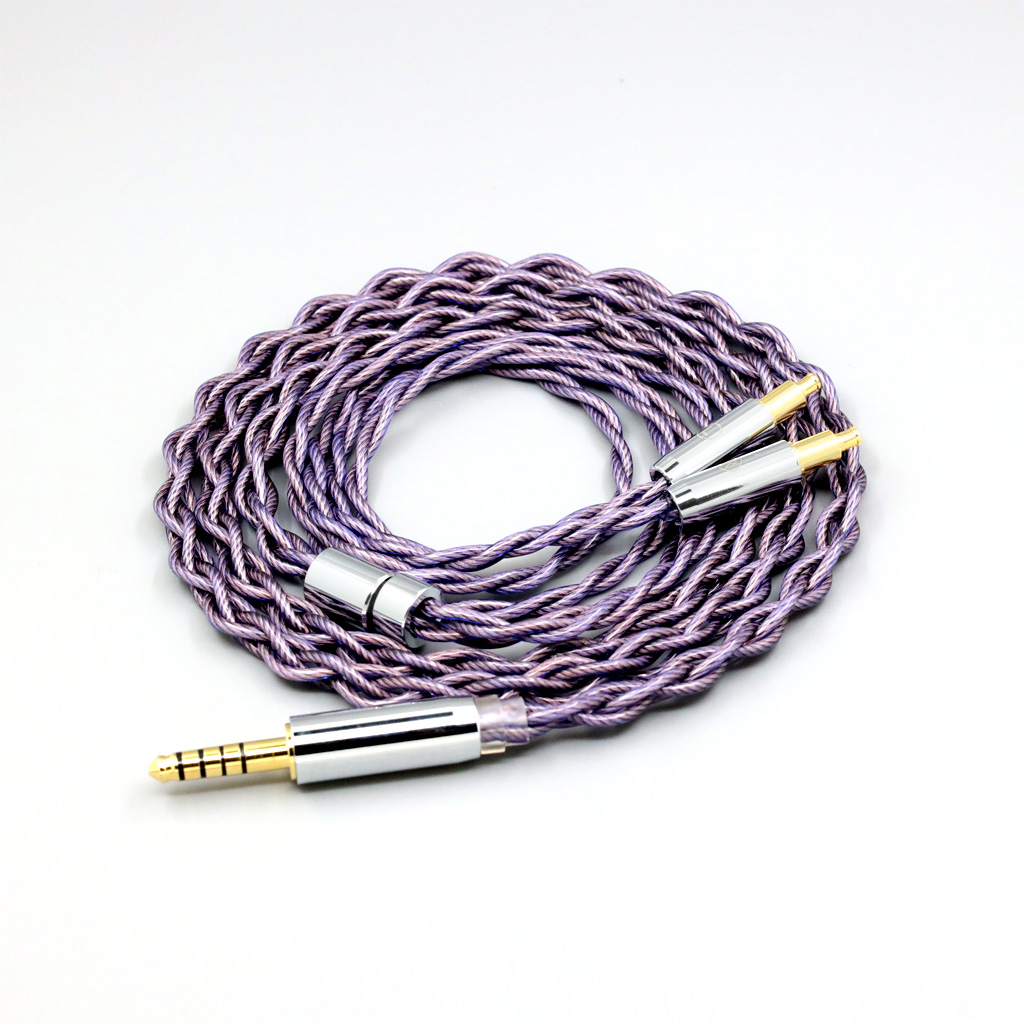 Type2 1.8mm 140 cores litz 7N OCC Earphone Cable For Audio Technica ATH-ADX5000 MSR7b 770H 990H A2DC