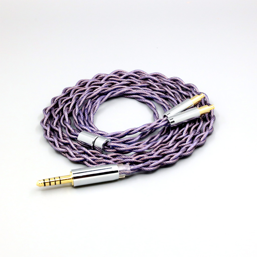 Type2 1.8mm 140 cores litz 7N OCC Earphone Cable For Audio Technica ATH-ADX5000 MSR7b 770H 990H A2DC