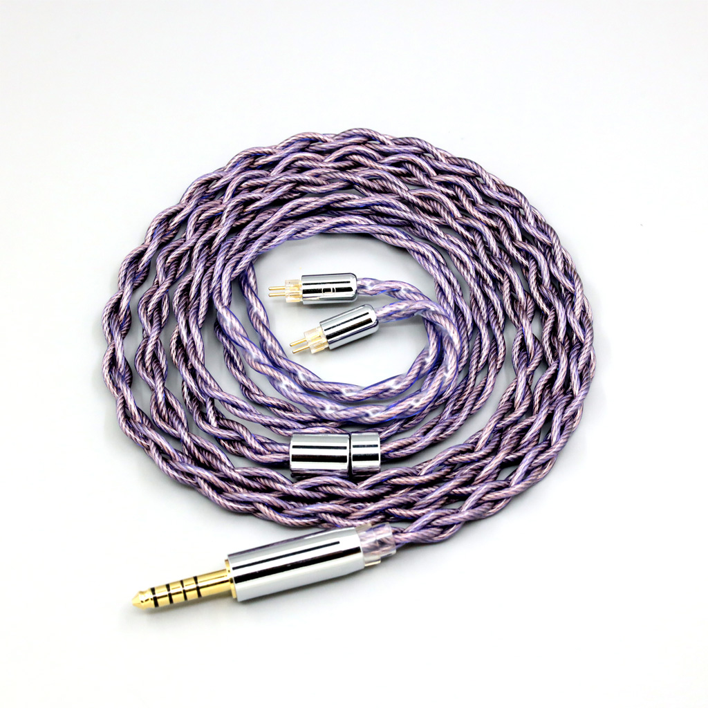 Type2 1.8mm 140 cores litz 7N OCC Headphone Earphone Cable For 0.78mm BA Westone W4r UM3X UM3RC JH13 High Step 