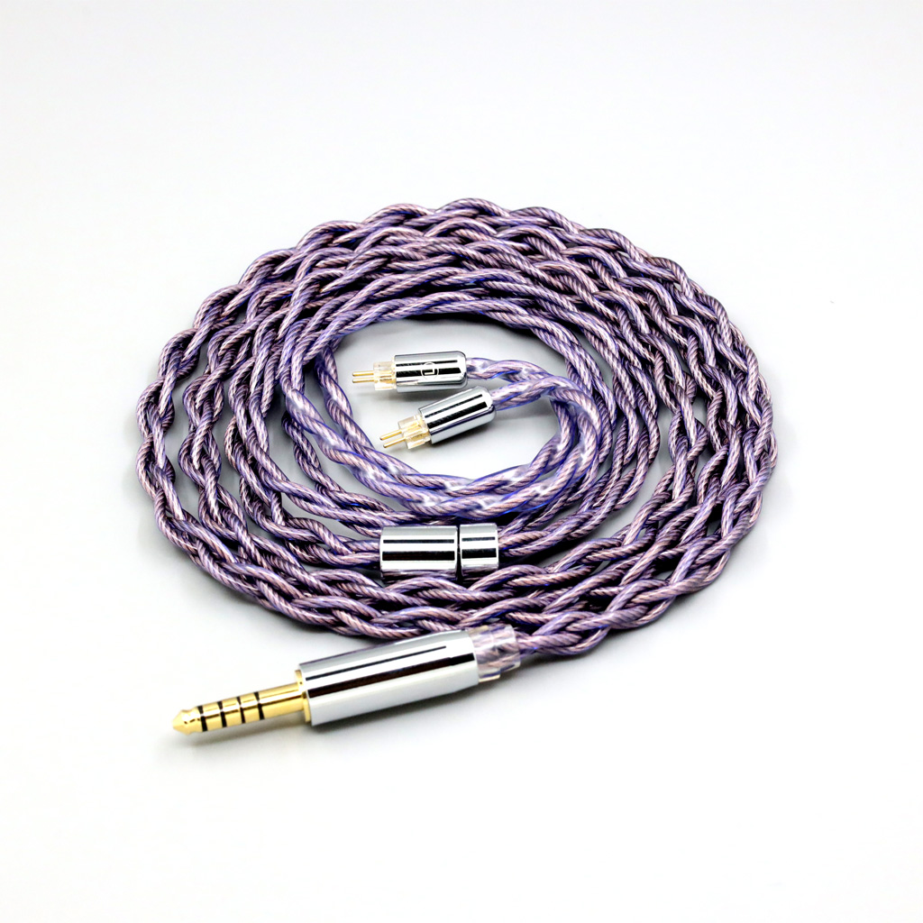 Type2 1.8mm 140 cores litz 7N OCC Headphone Earphone Cable For 0.78mm BA Westone W4r UM3X UM3RC JH13 High Step 