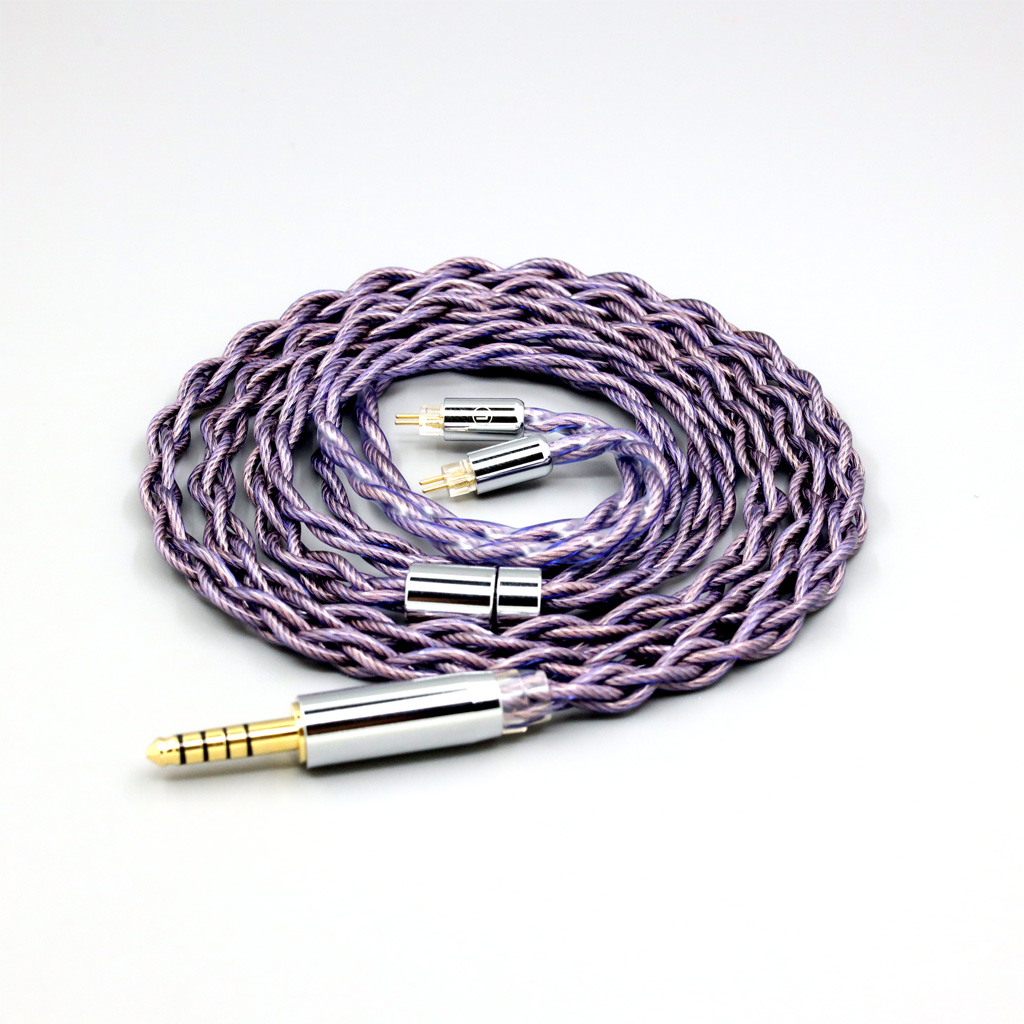Type2 1.8mm 140 cores litz 7N OCC Headphone Earphone Cable For 0.78mm BA Westone W4r UM3X UM3RC JH13 High Step 