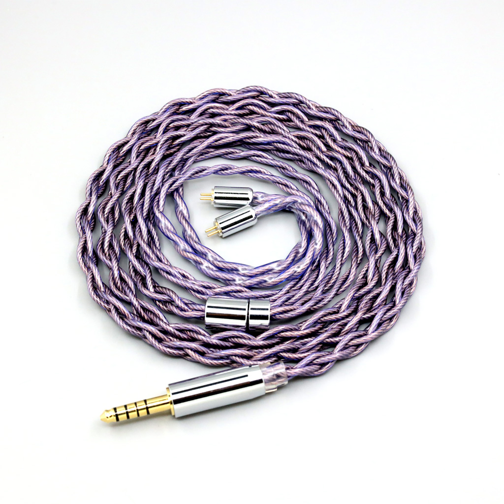 Type2 1.8mm 140 cores litz 7N OCC Headphone Earphone Cable For 0.78mm Flat Step JH Audio JH16 Pro JH11 Pro 5 6 7 BA