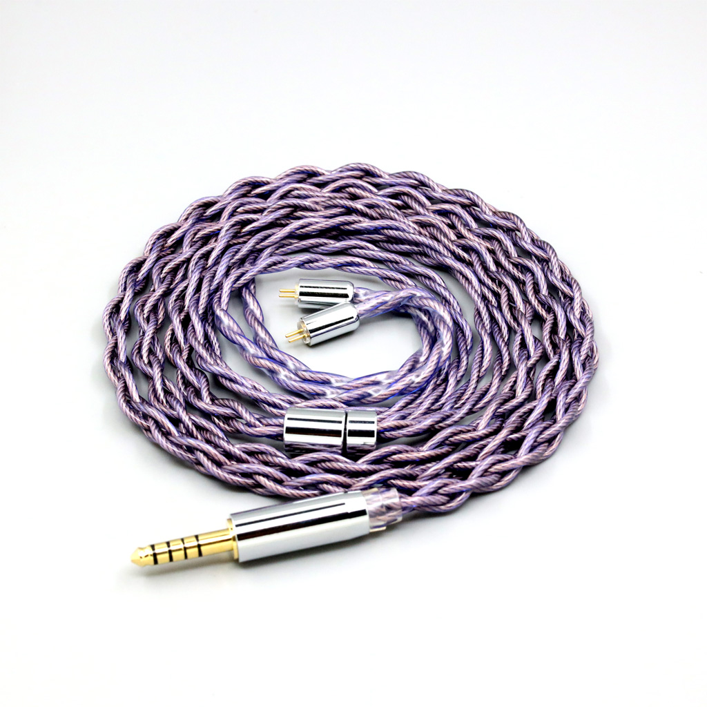 Type2 1.8mm 140 cores litz 7N OCC Headphone Earphone Cable For 0.78mm Flat Step JH Audio JH16 Pro JH11 Pro 5 6 7 BA