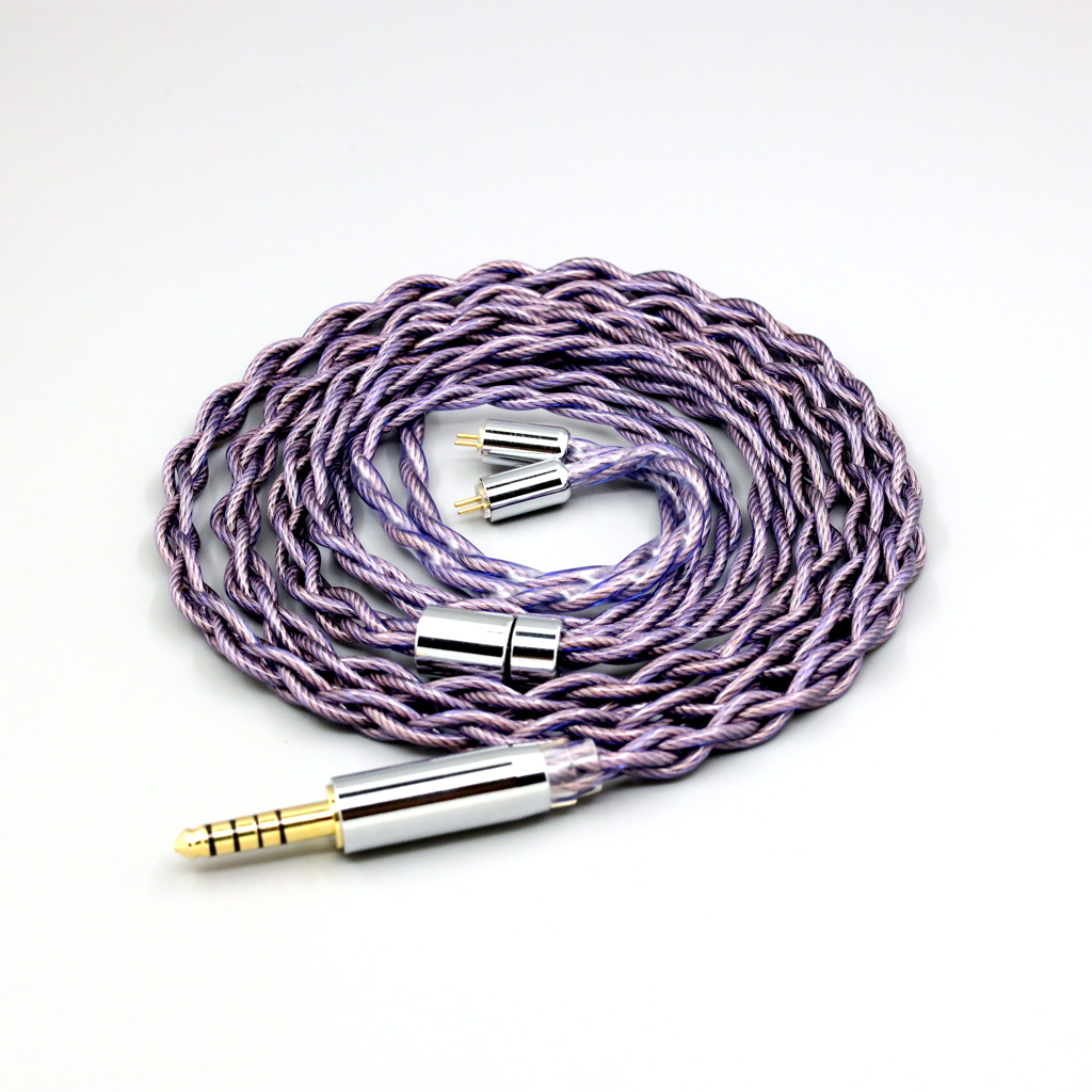 Type2 1.8mm 140 cores litz 7N OCC Headphone Earphone Cable For 0.78mm Flat Step JH Audio JH16 Pro JH11 Pro 5 6 7 BA