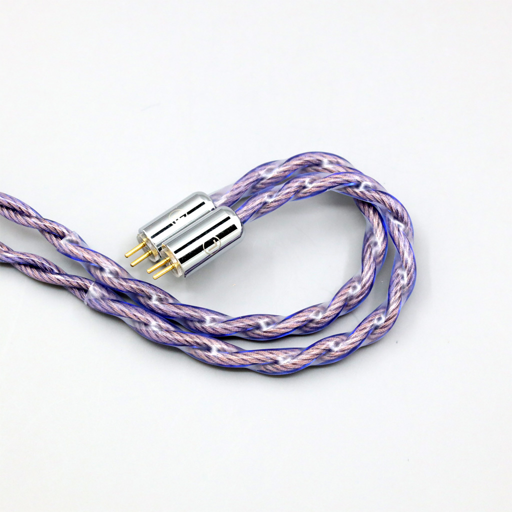 Type2 1.8mm 140 cores litz 7N OCC Headphone Earphone Cable For 0.78mm Flat Step JH Audio JH16 Pro JH11 Pro 5 6 7 BA