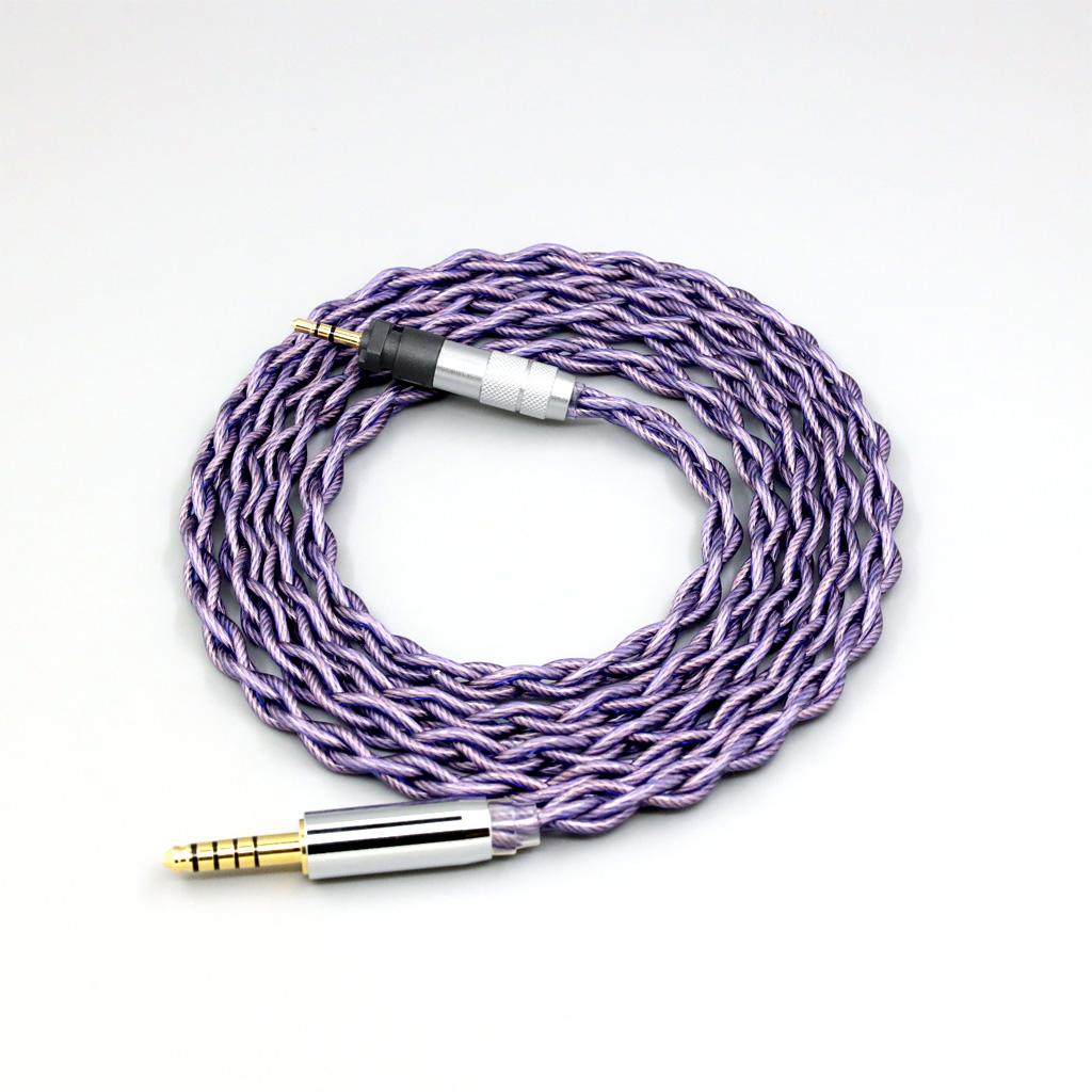 Type2 1.8mm 140 cores litz 7N OCC Headphone Cable For Shure SRH840 SRH940 SRH440 SRH750DJ Philips SHP9000 SHP8900