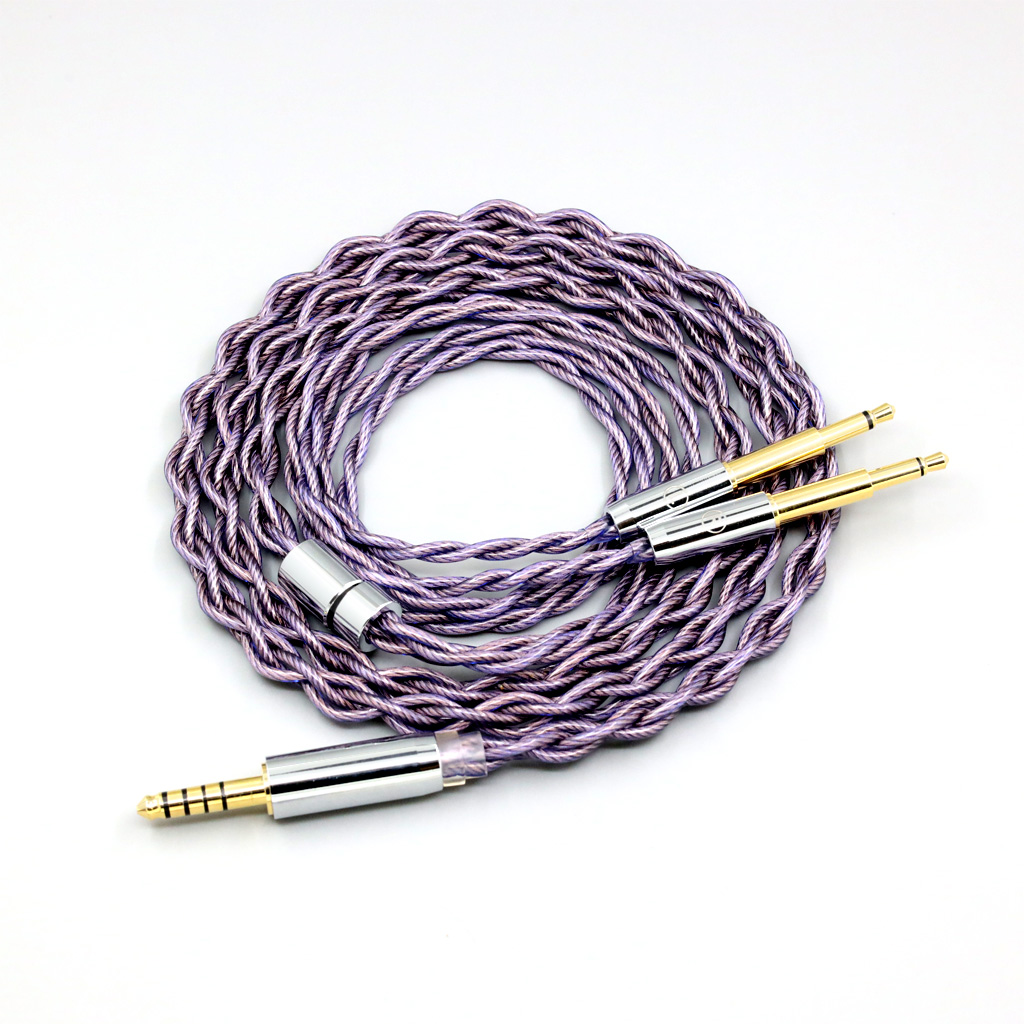 Type2 1.8mm 140 cores litz 7N OCC Headphone Earphone Cable For Meze 99 Classics NEO NOIR Headset 