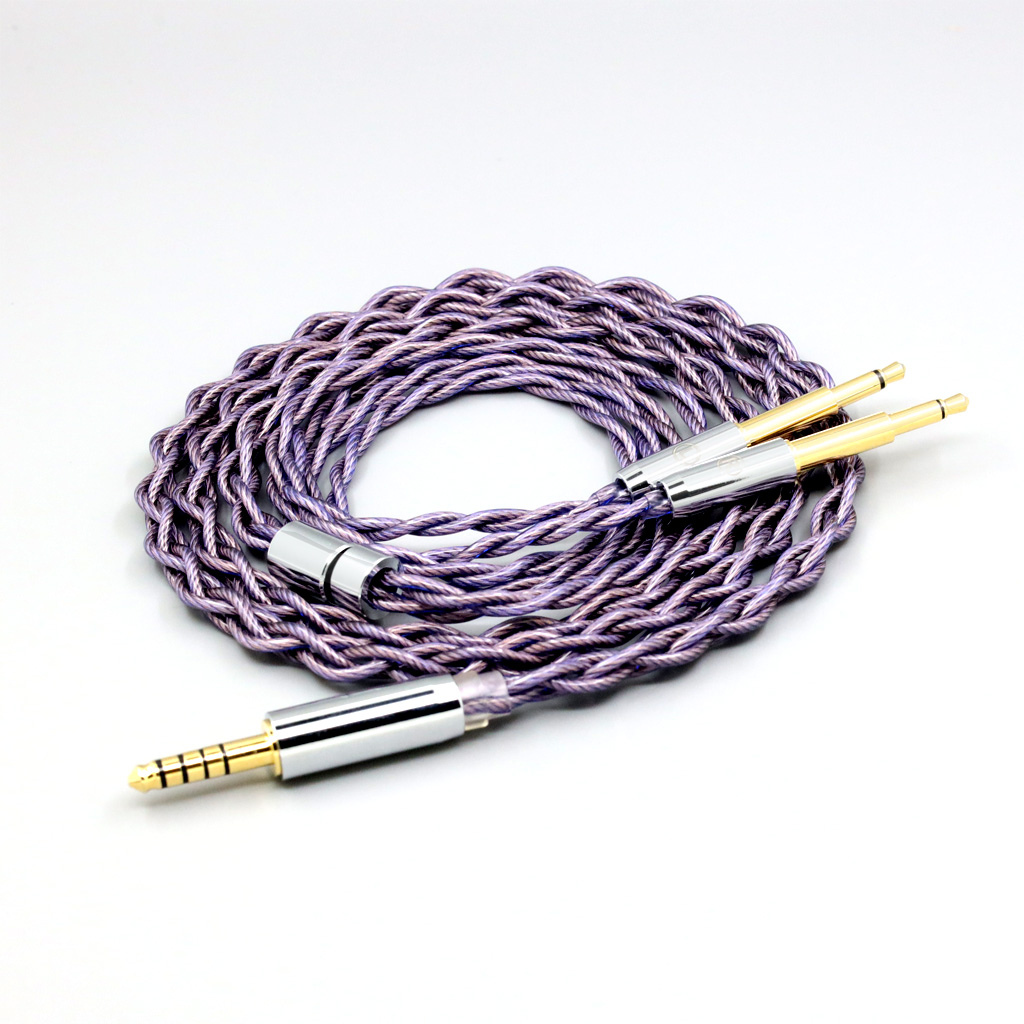 Type2 1.8mm 140 cores litz 7N OCC Headphone Earphone Cable For Meze 99 Classics NEO NOIR Headset 