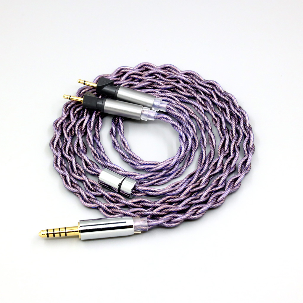 Type2 1.8mm 140 cores litz 7N OCC Earphone Cable For Abyss Diana v2 phi TC X1226lite 1:1 headphone pin