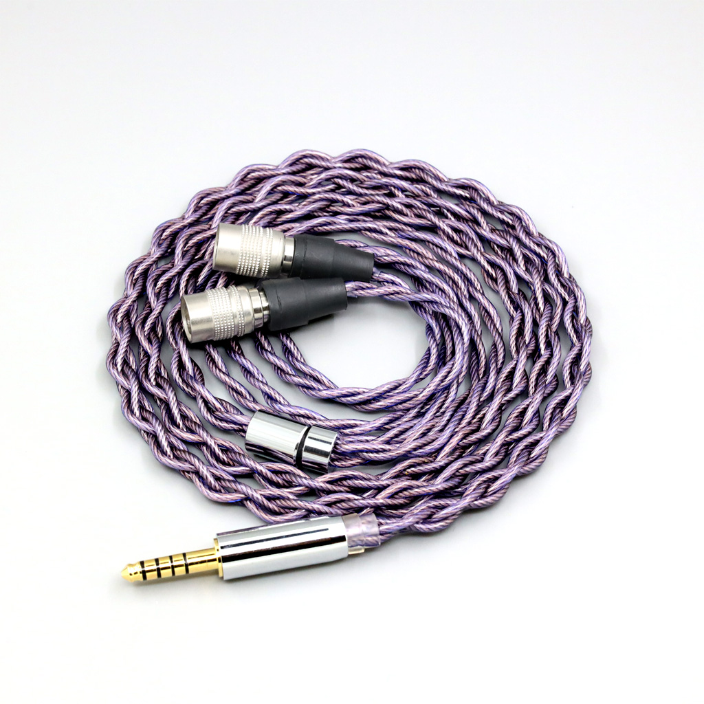 Type2 1.8mm 140 cores litz 7N OCC Headphone Earphone Cable For Mr Speakers Alpha Dog Ether C Flow Mad Dog AEON