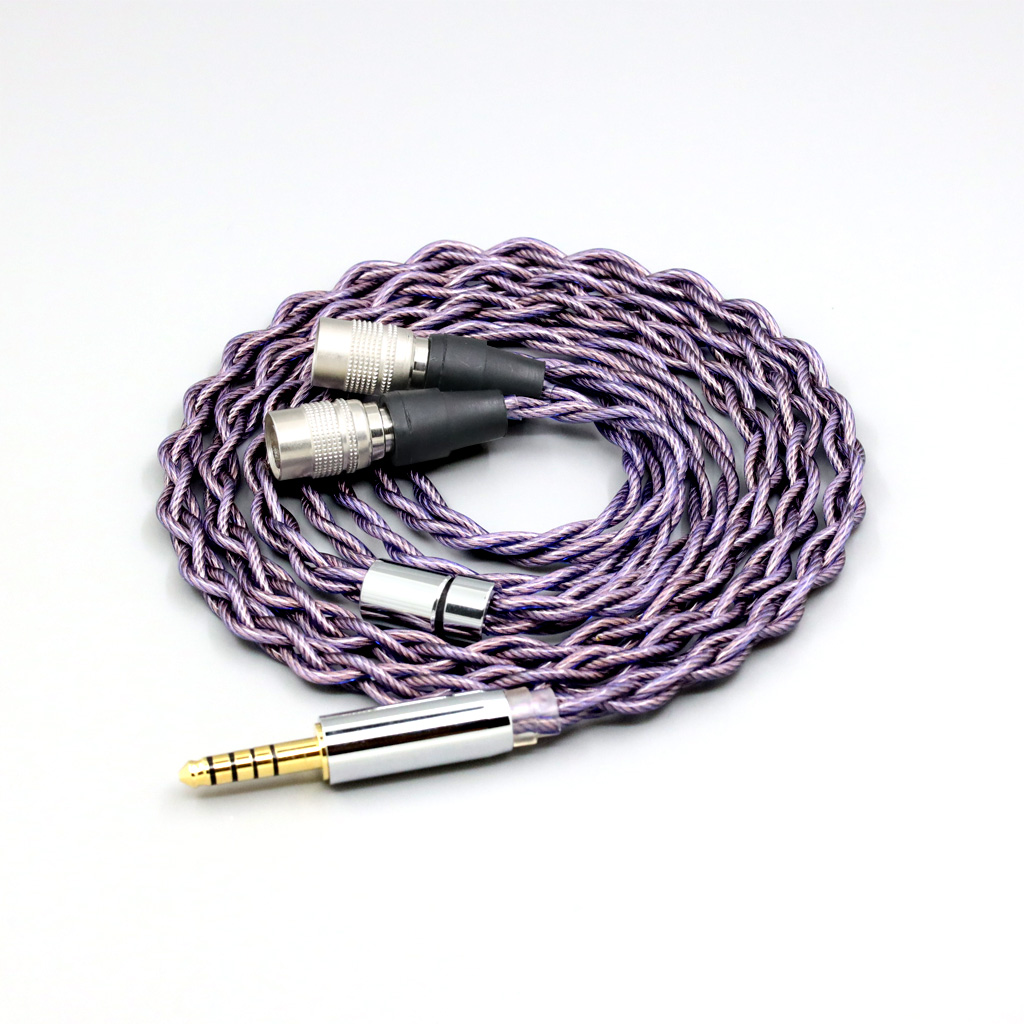 Type2 1.8mm 140 cores litz 7N OCC Headphone Earphone Cable For Mr Speakers Alpha Dog Ether C Flow Mad Dog AEON