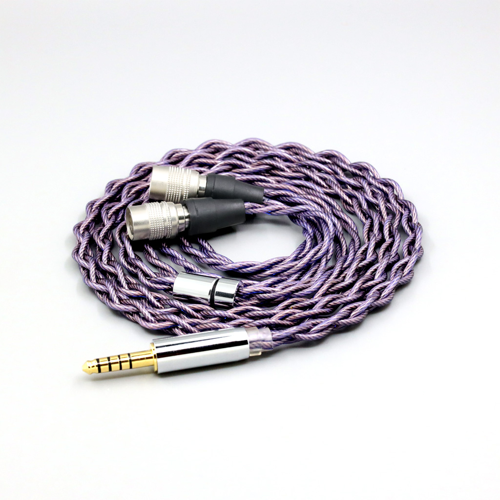 Type2 1.8mm 140 cores litz 7N OCC Headphone Earphone Cable For Mr Speakers Alpha Dog Ether C Flow Mad Dog AEON