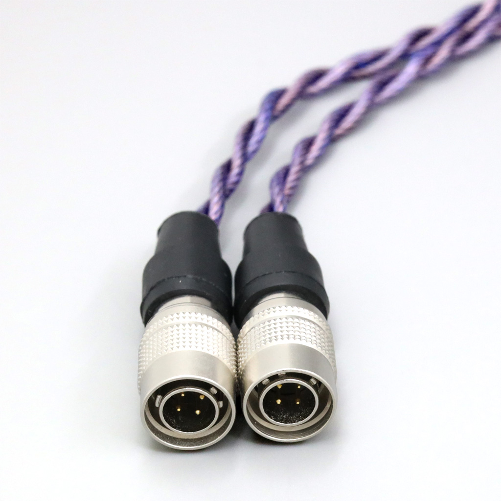 Type2 1.8mm 140 cores litz 7N OCC Headphone Earphone Cable For Mr Speakers Alpha Dog Ether C Flow Mad Dog AEON
