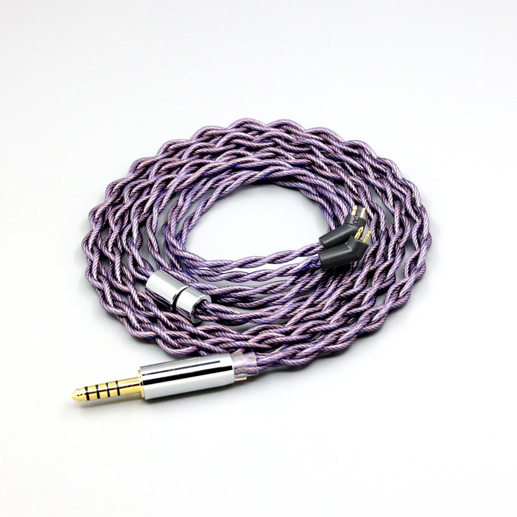 Type2 1.8mm 140 cores litz 7N OCC Headphone Earphone Cable For Etymotic ER4B ER4PT ER4S ER6I ER4 2pin 1.8mm
