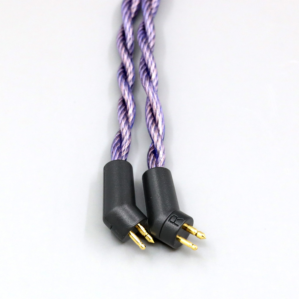 Type2 1.8mm 140 cores litz 7N OCC Headphone Earphone Cable For Etymotic ER4B ER4PT ER4S ER6I ER4 2pin 1.8mm