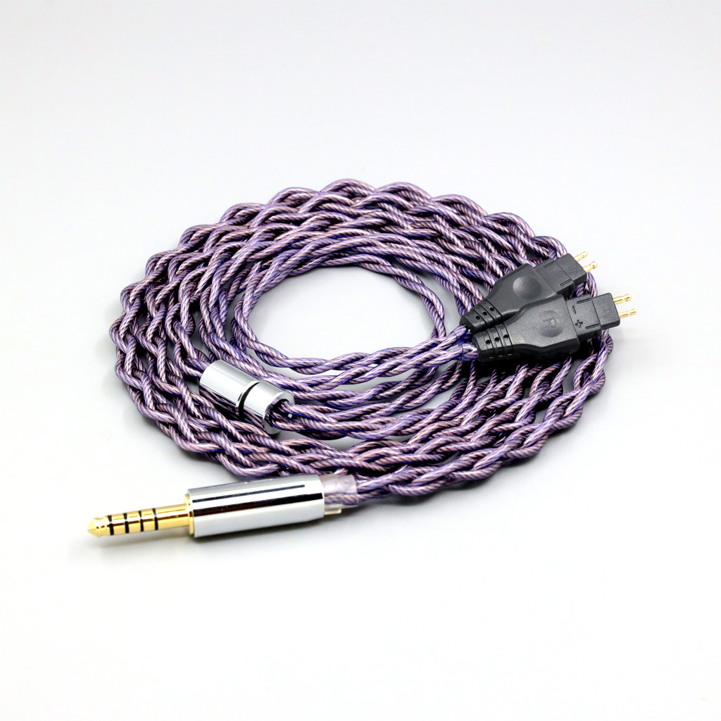 Type2 1.8mm 140 cores litz 7N OCC Headphone Earphone Cable For Sennheiser HD580 HD600 HD650 HDxxx HD660S HD58x HD6xx