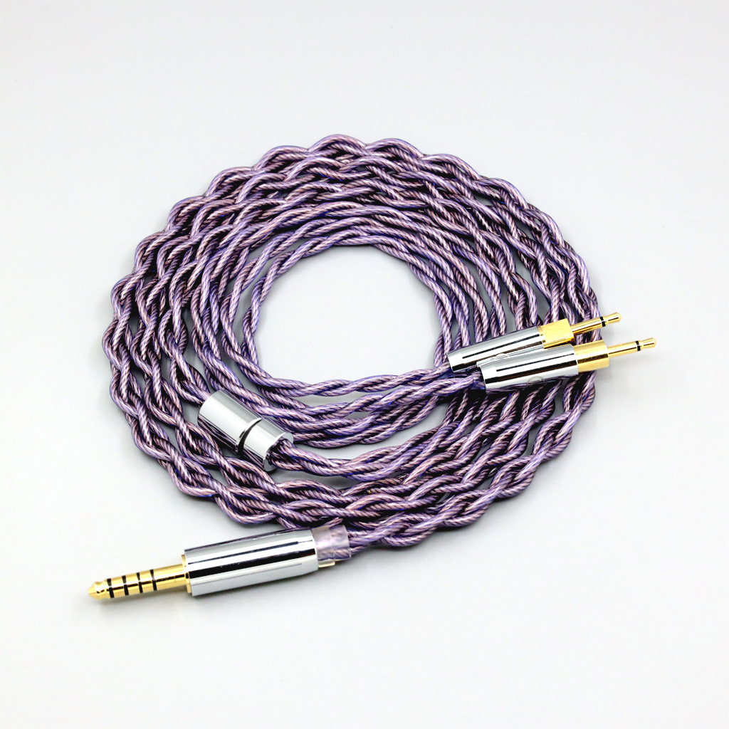 Type2 1.8mm 140 cores litz 7N OCC Headphone Earphone Cable For Sennheiser HD700 Headphone 2.5mm pin 4 core 1.8mm