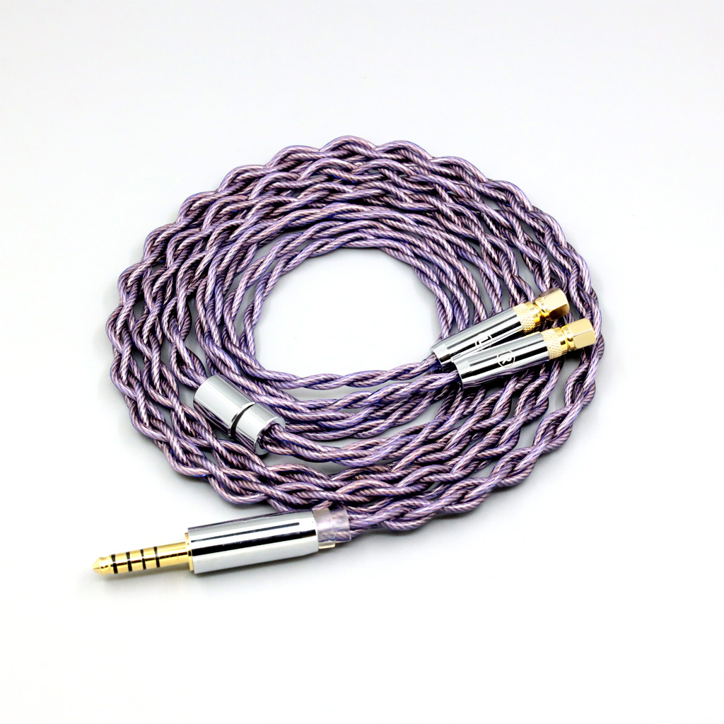 Type2 1.8mm 140 cores litz 7N OCC Headphone Earphone Cable For HiFiMan HE400 HE5 HE6 HE300 HE4 HE500 HE6 