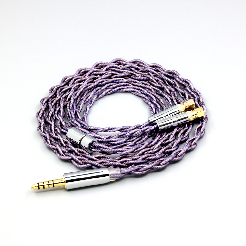 Type2 1.8mm 140 cores litz 7N OCC Headphone Earphone Cable For HiFiMan HE400 HE5 HE6 HE300 HE4 HE500 HE6 