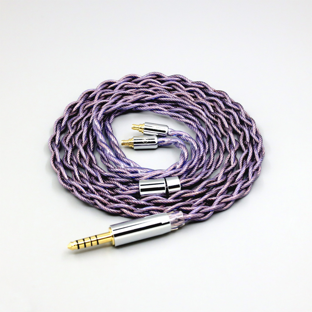 Type2 1.8mm 140 cores litz 7N OCC Headphone Earphone Cable For Sennheiser IE400 IE500 Pro 4 core 1.8mm