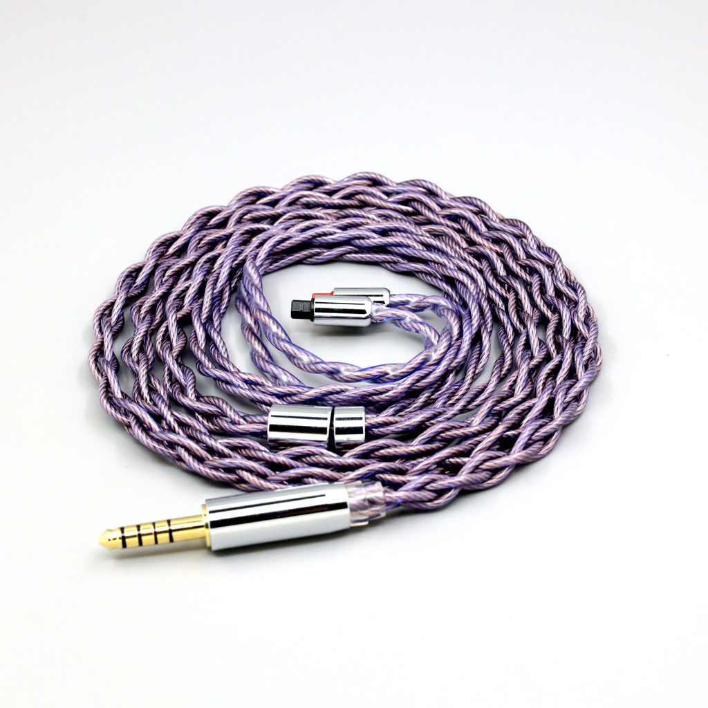 Type2 1.8mm 140 cores litz 7N OCC Earphone Cable for Audio-Technica ATH-IM50 IM70 IM01 IM02 IM03 IM04 1.8mm