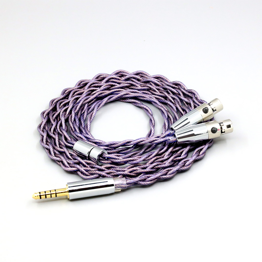 Type2 1.8mm 140 cores litz 7N OCC Headphone Earphone Cable For Audeze LCD-3 LCD-2 LCD-X LCD-XC LCD-4z LCD-MX4 LCD-GX lcd-24