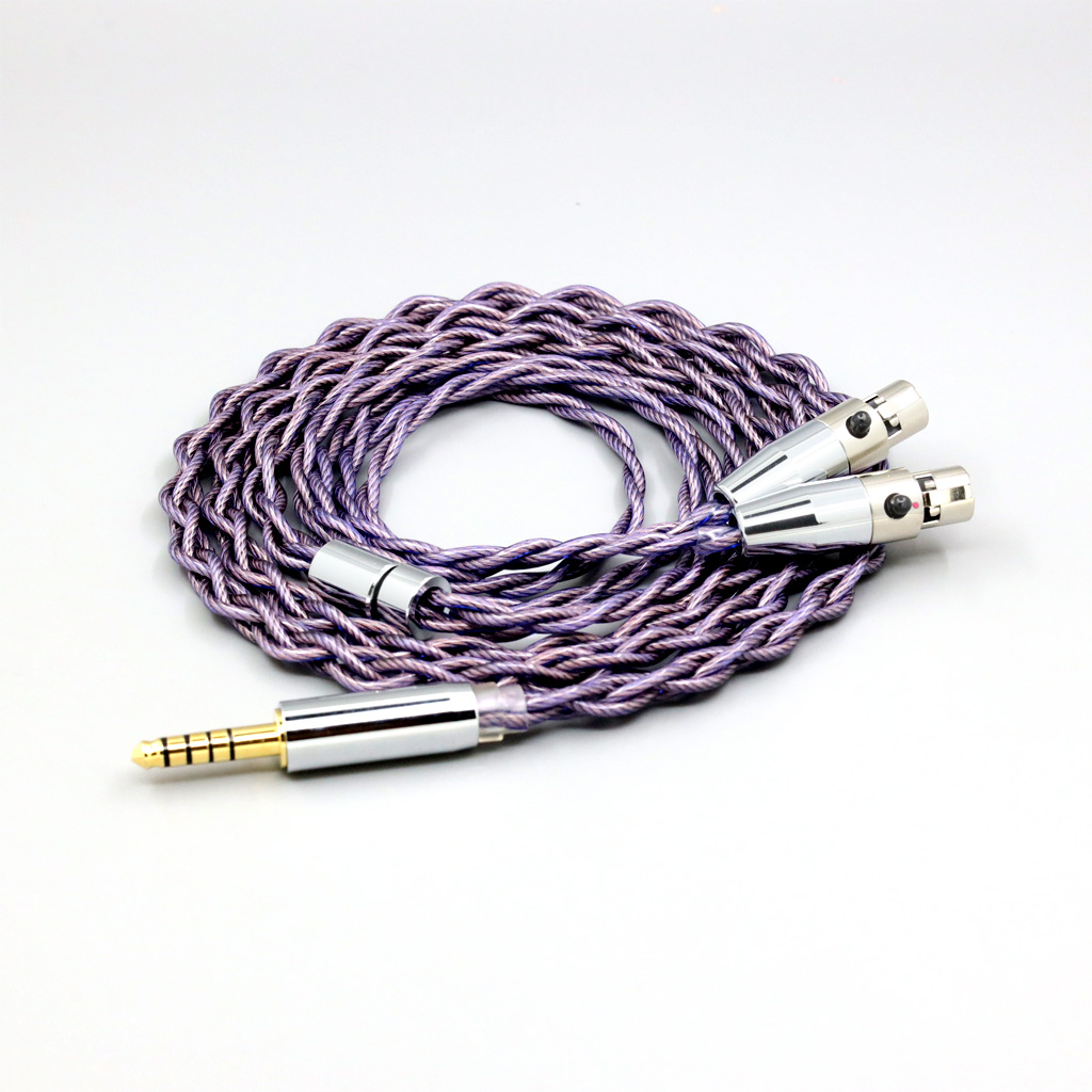 Type2 1.8mm 140 cores litz 7N OCC Headphone Earphone Cable For Audeze LCD-3 LCD-2 LCD-X LCD-XC LCD-4z LCD-MX4 LCD-GX lcd-24