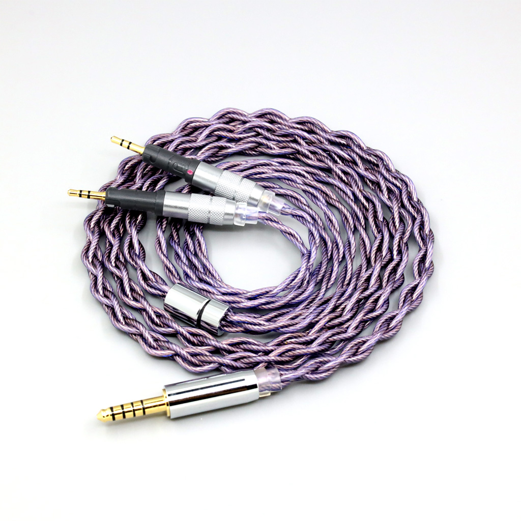 Type2 1.8mm 140 cores litz 7N OCC Headphone Earphone Cable For Audio-Technica ATH-R70X Headphone