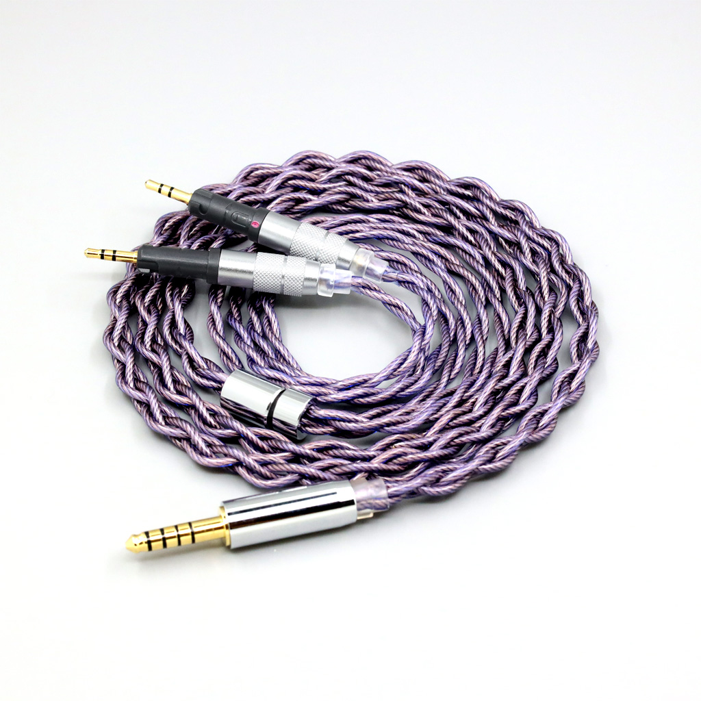 Type2 1.8mm 140 cores litz 7N OCC Headphone Earphone Cable For Audio-Technica ATH-R70X Headphone