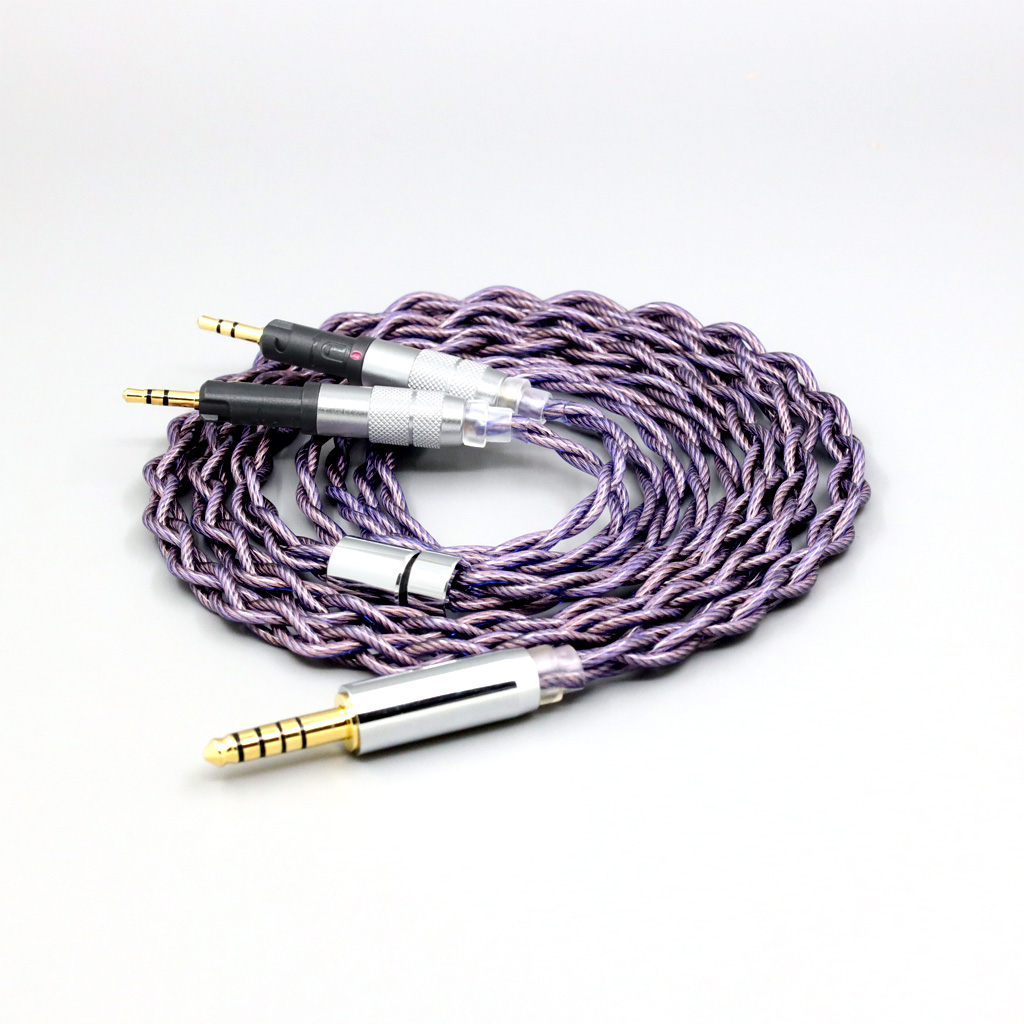 Type2 1.8mm 140 cores litz 7N OCC Headphone Earphone Cable For Audio-Technica ATH-R70X Headphone