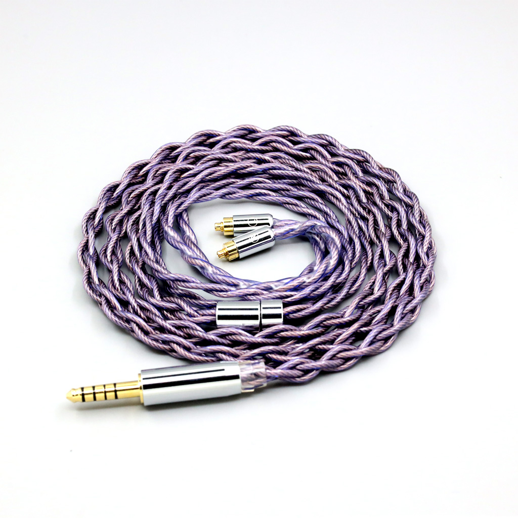 Type2 1.8mm 140 cores litz 7N OCC Headphone Earphone Cable For Dunu dn-2002 4 core 