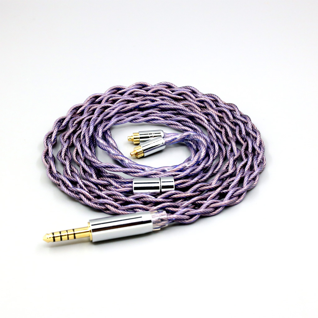 Type2 1.8mm 140 cores litz 7N OCC Headphone Earphone Cable For Dunu dn-2002 4 core 