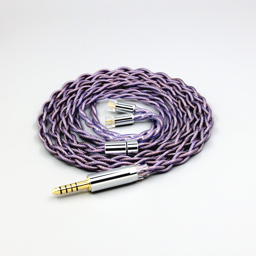 Type2 1.8mm 140 cores litz 7N OCC Headphone Earphone Cable For UE11 UE18 pro QDC Gemini-S Anole V3-C V3-S V6-C