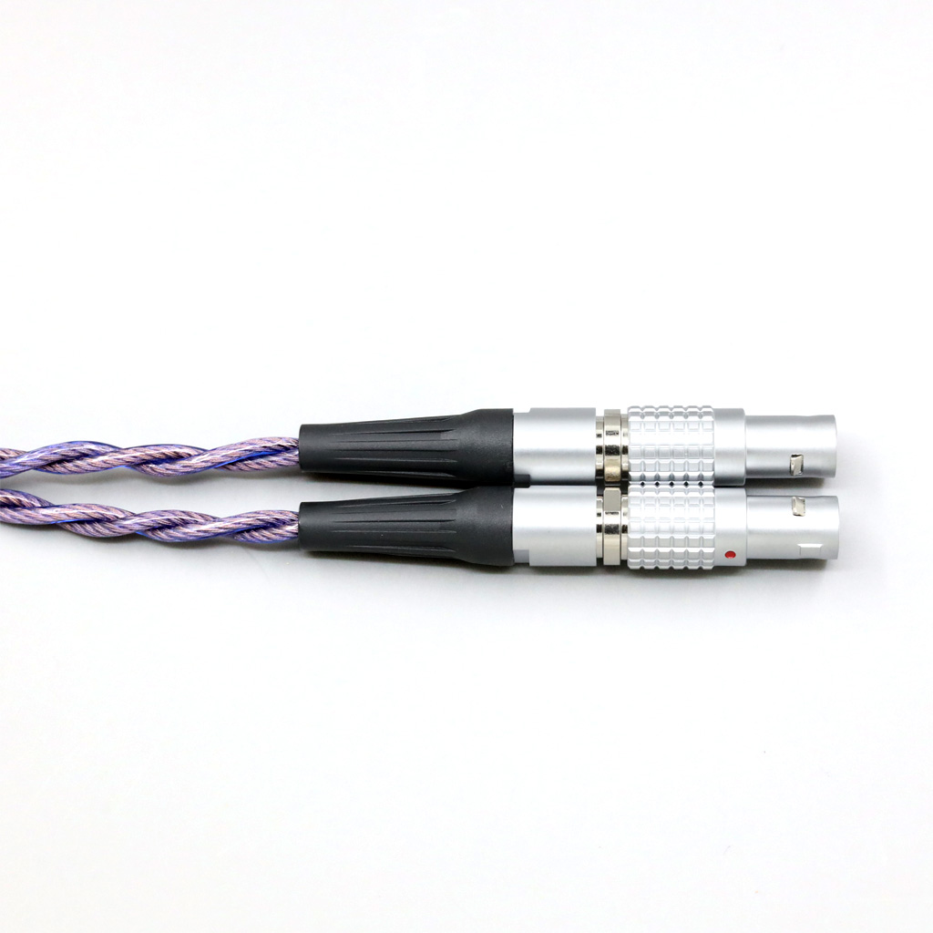 Type2 1.8mm 140 cores litz 7N OCC Earphone Cable For Focal Utopia Fidelity Circumaural Headphone 4 core 1.8mm