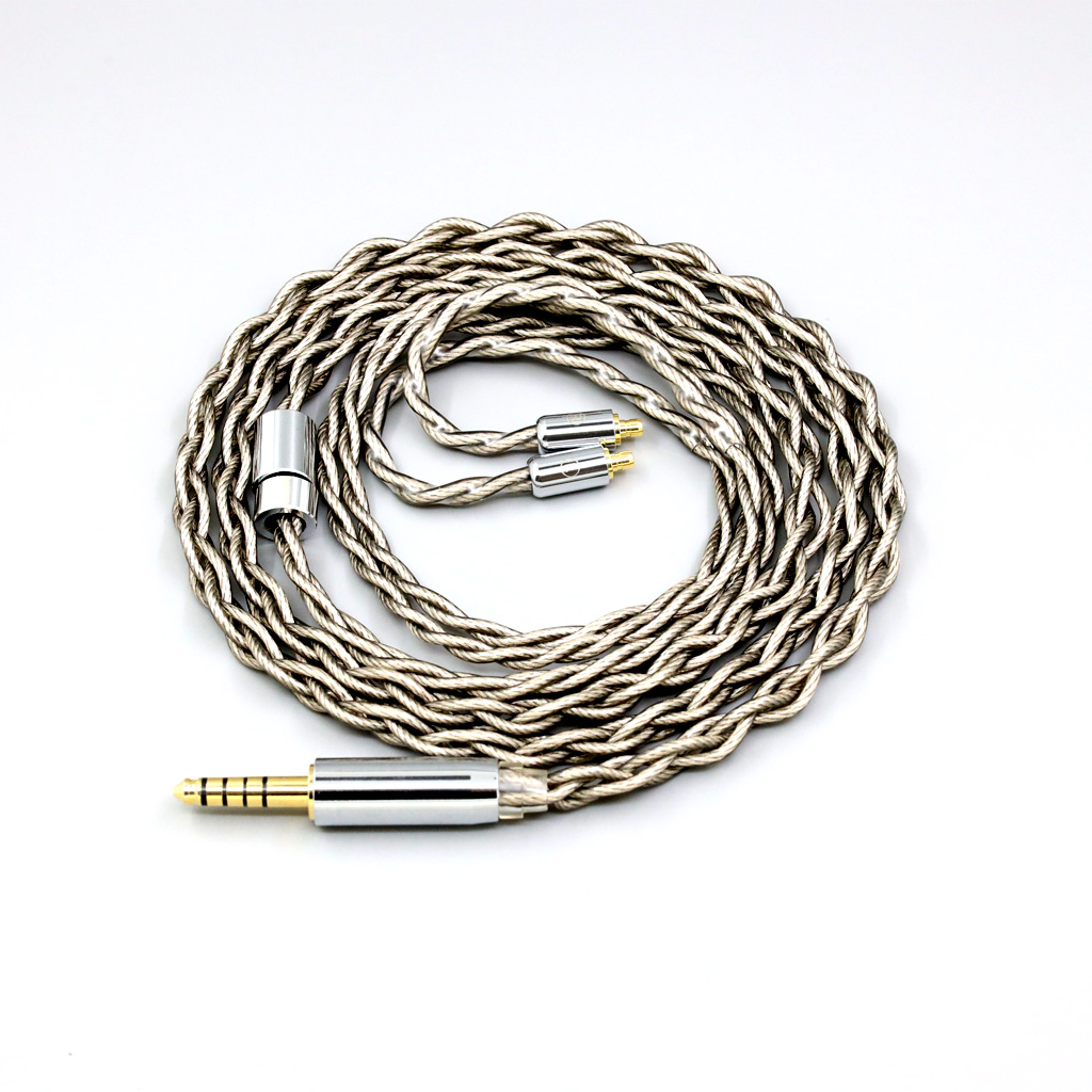 99% Pure Silver + Graphene Silver Plated Shield Earphone Cable For Acoustune HS 1695Ti 1655CU 1695Ti 1670SS