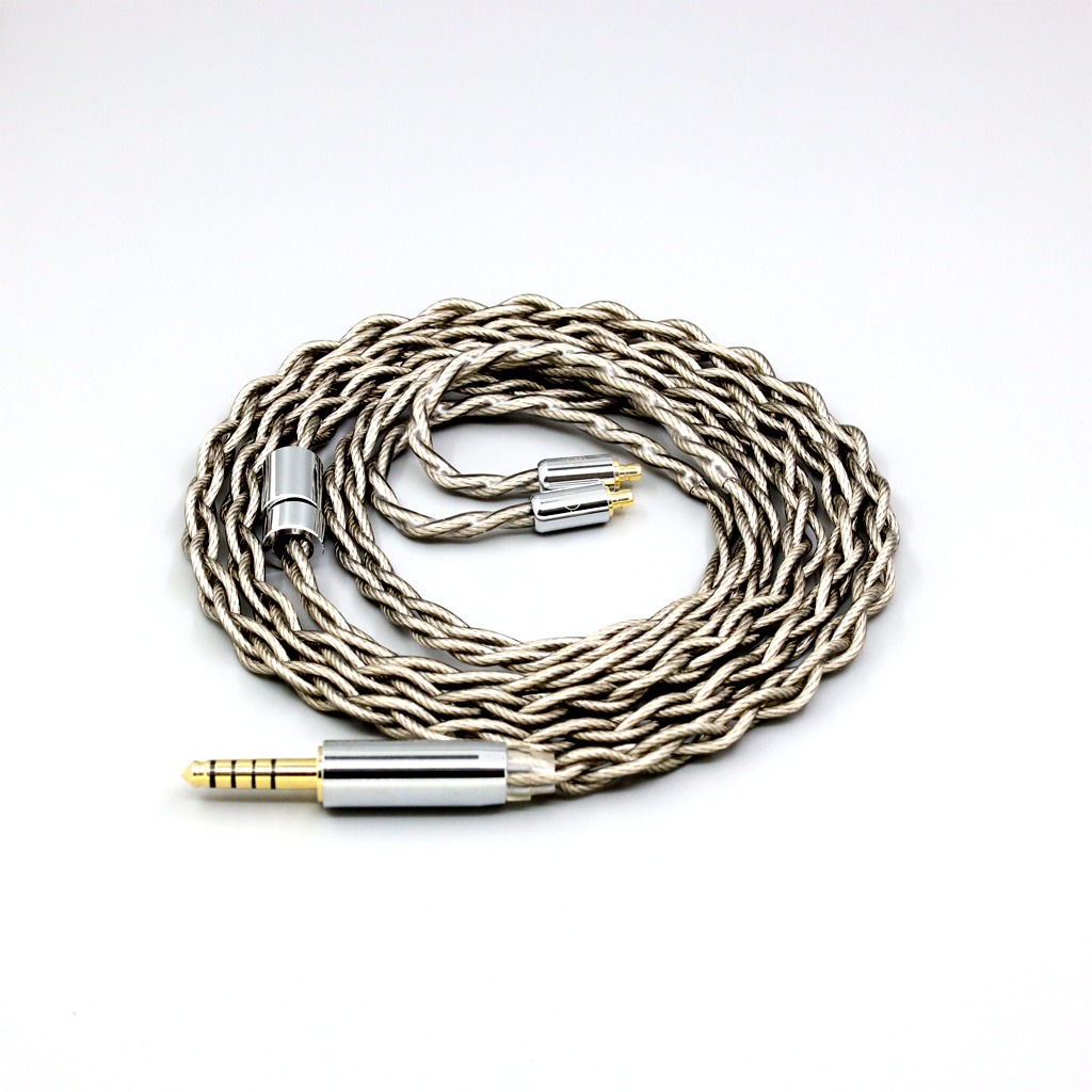 99% Pure Silver + Graphene Silver Plated Shield Earphone Cable For Acoustune HS 1695Ti 1655CU 1695Ti 1670SS