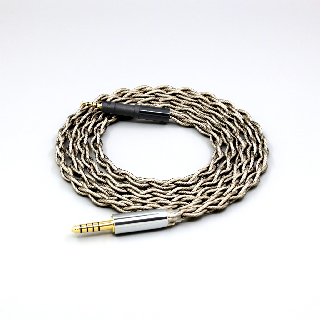 99% Pure Silver + Graphene Silver Plated Shield Earphone Cable For Sennheiser HD599 HD569 HD 560S HD559 hd560s