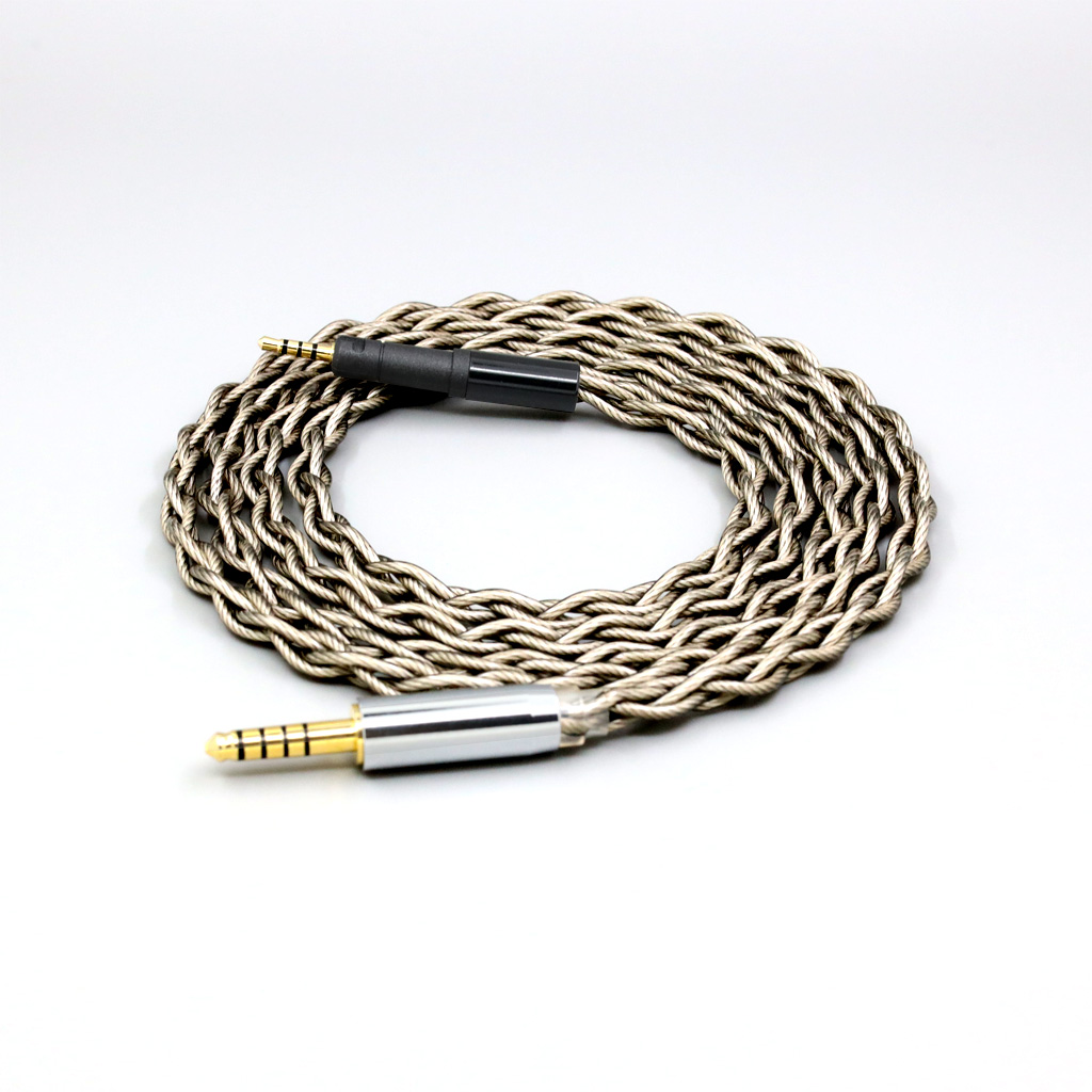 99% Pure Silver + Graphene Silver Plated Shield Earphone Cable For Sennheiser HD599 HD569 HD 560S HD559 hd560s