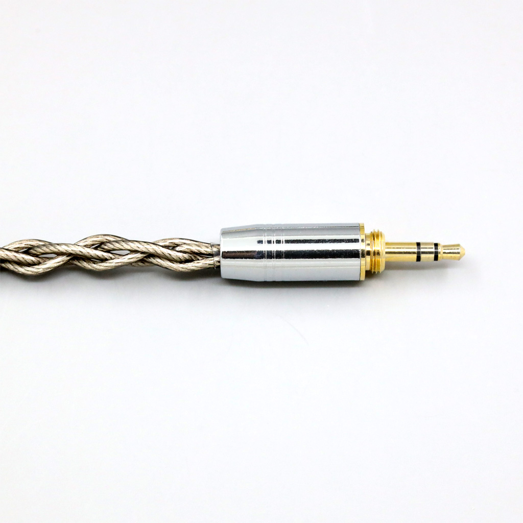 99% Pure Silver + Graphene Silver Plated Shield Earphone Cable For Audio-Technica pro500mk2 PRO700MK2 PRO5V M50 M50RD Screw