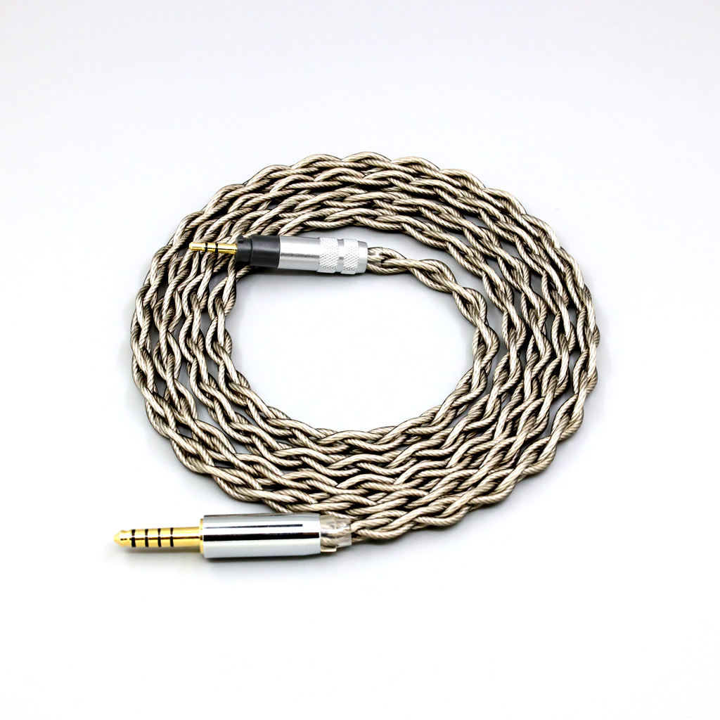 99% Pure Silver + Graphene Silver Plated Shield Earphone Cable For Sennheiser Urbanite XL On/Over Ear Headphone 