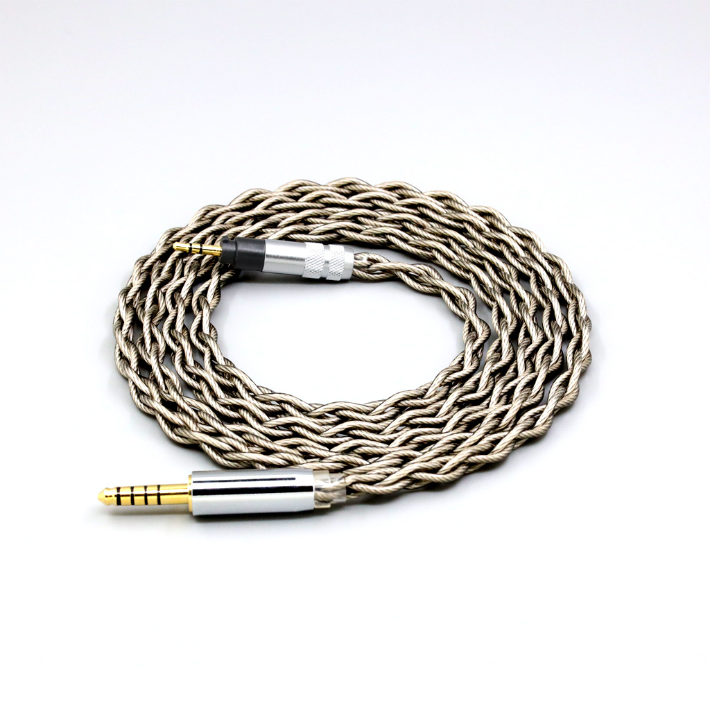 99% Pure Silver + Graphene Silver Plated Shield Earphone Cable For Sennheiser Urbanite XL On/Over Ear Headphone 