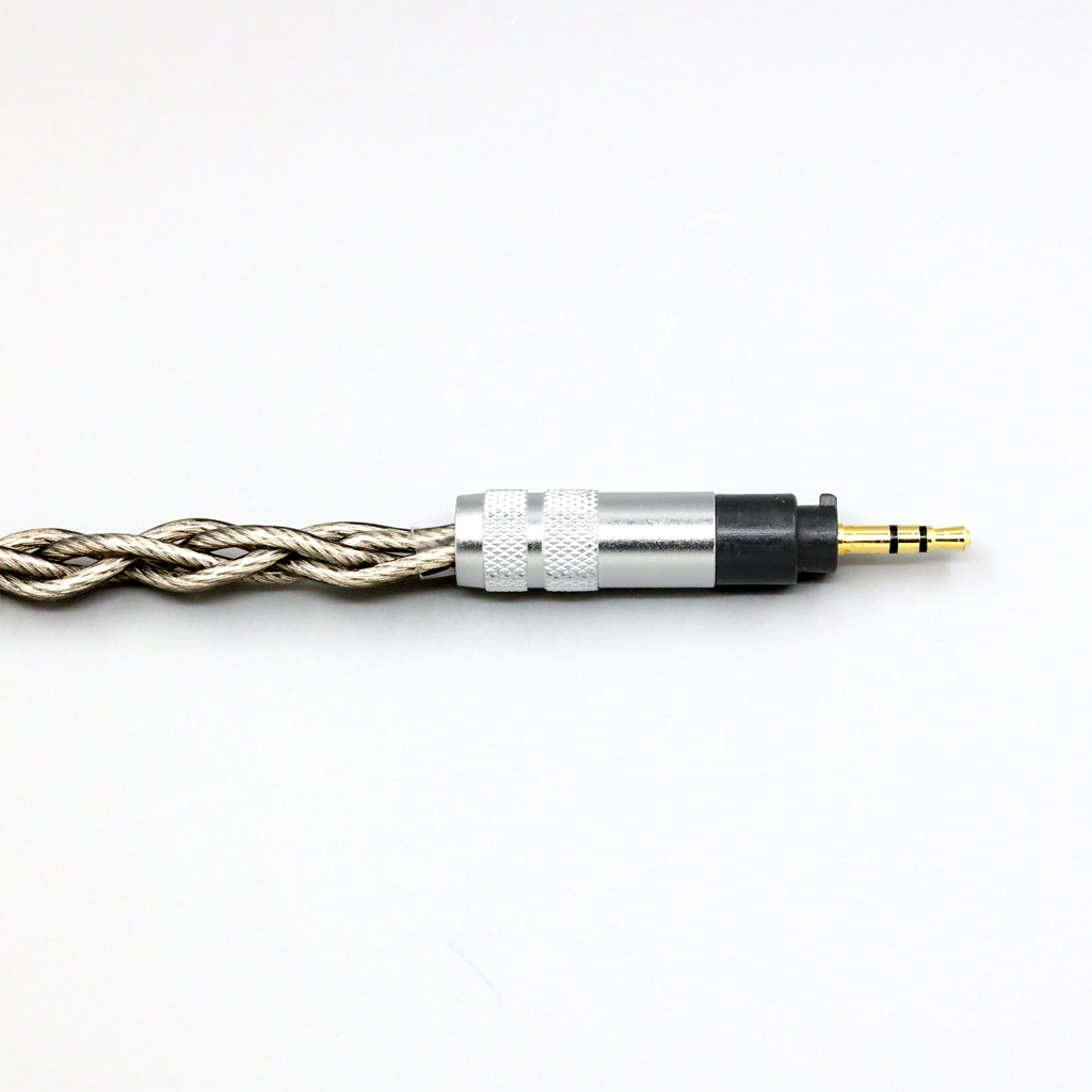 99% Pure Silver + Graphene Silver Plated Shield Earphone Cable For Sennheiser Urbanite XL On/Over Ear Headphone 